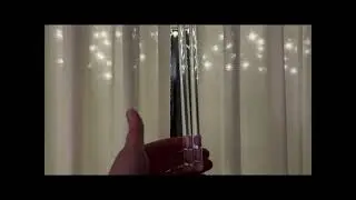 RecPro Acrylic Wands Drapery Pull Handle Includes Stainless Steel Snap Hooks | Acrylic Curtain Rod