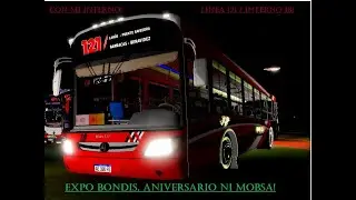 Expo Bondis en Alenco por el Aniversario N1 de Mobsa! Voy con mi interno de la linea 121! (el 18)...