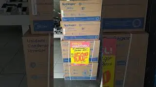 Ar condicionado &eacute; na Magalu