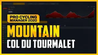 Pro Cycling Manager 2020 / Mountain Gameplay / Col du Tourmalet FT. Jumbo - Visma