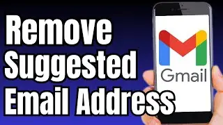 Как удалить предлагаемые адреса электронной почты в Gmail