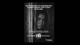 Campagne affichage Narcotiques Anonymes