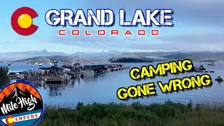 BOATING GRAND LAKE COLORADO | BOATING SHADOW MOUNTAIN LAKE CO | RV CAMPING GRAND LAKE CO |  PART 2