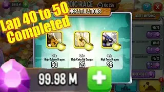 New High Reverie Dragon | Lap 40 to 50 Completed | Dragon City