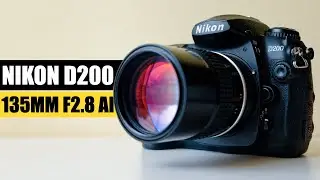 Nikon D200 + 135 мм F2.8 AI (2025 г.)