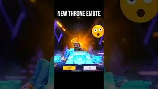 Unlock The New Legendary Emote in Free Fire 🤯: New Throne Emote Event Spin 🔥💎 #shorts