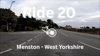 Indoor Cycling Video &ndash; Menston, Weecher Reservoir and Guiseley Bike Ride | West Yorkshire | Ride 20