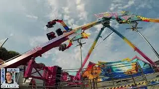 Man&egrave;ge NUMBER ONE - Foire de Elbeuf 2024 | Multi View #elbeuf #manege #foire