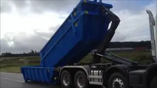 Bennes embo&icirc;tables 8 - 12 m3. Volga France.