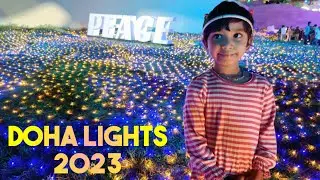 Light show 2023 at corniche Qatar|Ramadan light show|doha lights 2023|Magical lights show|