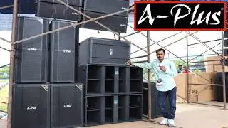 Kolkata Dj Expo 4 Dj Setup Outdoor Testing | A-Plus Outdoor Testing | Bharat Light Sound Dj Expo