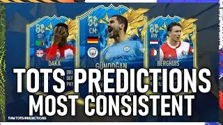 TOTS PREDICTIONS MOST CONSISTENT | TEAM OF THE SEASON FIFA 21