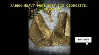 Launching new blouse collection...for order inbox. #video #blousefashion #collection