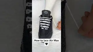How to lace Air Max 95 #lace #shoelace #airmax #fashion #shorts #fy #fypシ #fypage