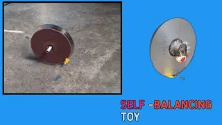 how to make self balancing toy at home .cd player toy . how to make a balancing toy .#tech #diy