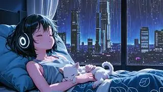 Relaxing Piano & Gentle Rain - Soothing Music for Stress Relief, Anxiety, and Deep Sleep 🌙 3 HOURS