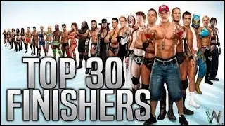 WWE TOP 30 DANGEROUS FINISHERS  OF SUPERSTARS IN ALL TIME