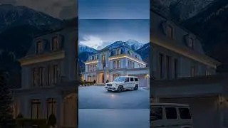 Modern French style with Alpine serenity #architecture #design #архитектура #fypシ #aiforarchitects