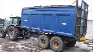 Carting silage
