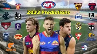 AFL Season Predictions 2023