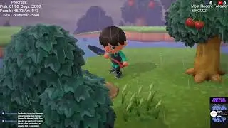 Maxing The Museum! ACNH Day 6 (Part 1) (RealBendoe VOD)