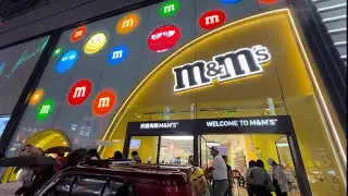 M&M'S Shanghai Inside View of M&M'S Store in Shanghai