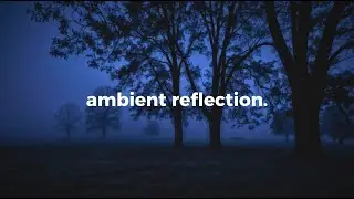 ambient reflection.