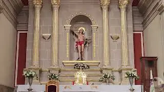Parroquia de San Sebastián Mártir en SAIN ALTO, ZACATECAS.