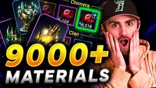 SO MUCH CRAFTING! Forging ALL Materials Hoping To Get A Legendary Relic! | Raid Shadow Legends