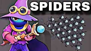 how to pass spider map in monster survivors