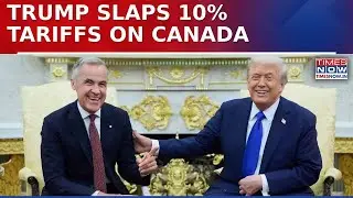 US President Trump Hikes Canada Tariffs by 10% After Controversial Ad Using Reagan Quotes | Watch