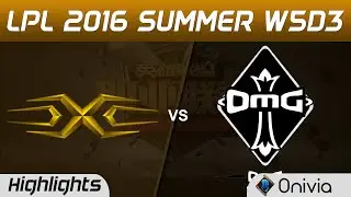 SS vs OMG Highlights Game 1 Tencent LPL Summer 2016 W5D3 Snake vs OMG