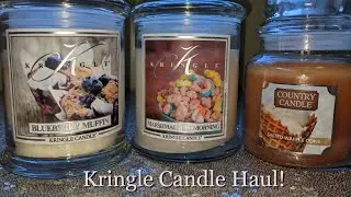 My FIRST EVER Kringle Candle Haul & First Sniff Impressions!