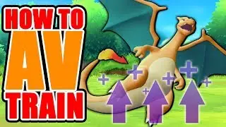 Как тренировать AV в Pokemon Let's Go Пикачу + Иви (РУКОВОДСТВО)
