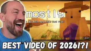 BEST VIDEO OF 2026!?! Can I Survive a Minecraft Civilization Event by Only* Fishing? (REACTION!!!)