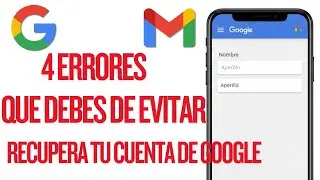 El ERROR que hace que Google NO te devuelva tu cuenta casi nadie lo dice