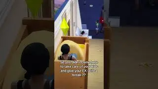 I have no words for this sim. Worse part I made her #sims4 #sims #simsgameplay