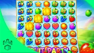 FRUIT PARTY BIG WIN 💰 GAMDOM LUCK!