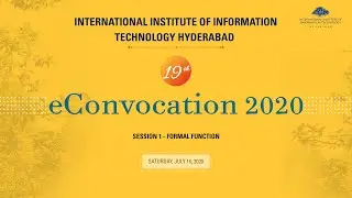 Convocation 2020 Session 1- Formal Function