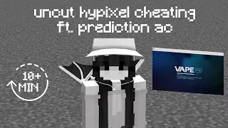 10+ MINUTES OF HYPIXEL BEDWARS CHEATING WITH VAPE V4 (UNCUT)