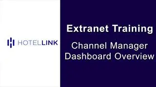 Extranet demo - Channel Manager | Overview of Channel Manager Dashboard