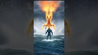 Ultimate Fusion Battle 17: Aquaman &times; Human Torch #UltimateFusion #SeaFlameMonarch #Aquaman #shorts