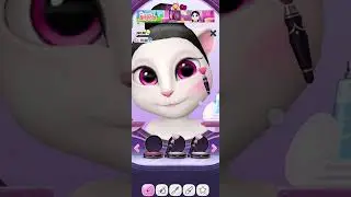 Talking angel cat cartoon 😹😹😹