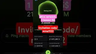 Mira Network invitation code#foryou