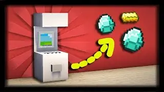 COMMENT FAIRE UN DISTRIBUTEUR DE BILLETS FONCTIONNEL ET ULTRA RÉALISTE DANS MINECRAFT ? TUTO BUILD