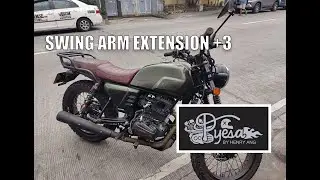 SWING ARM EXTENSION UPGRADE - JTEXPRESS WAREHOUSE | Keeway Cafe Racer 152