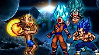 Tsuna Dying Will OP(New) VS Fusion Vegito(Goku & Vegeta) OP in Jump Force Mugen