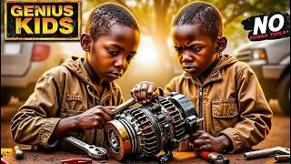 Youngest Mechanics in Africa&mdash;Alternator Removal Using Only Hand Tools