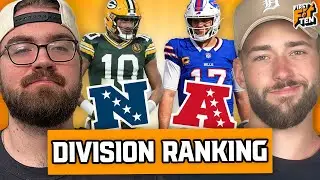 Ranking Every Division Ahead of the 2025 NFL Season!! | First And Ten