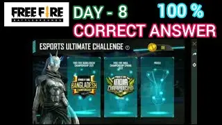 19 MARCH QUESTIONS ESPORTS ULTIMATE CHALLENGE  QUESTIONS ANSWER | 19/3 ESPORTS ULTIMATE CHALLENGE |